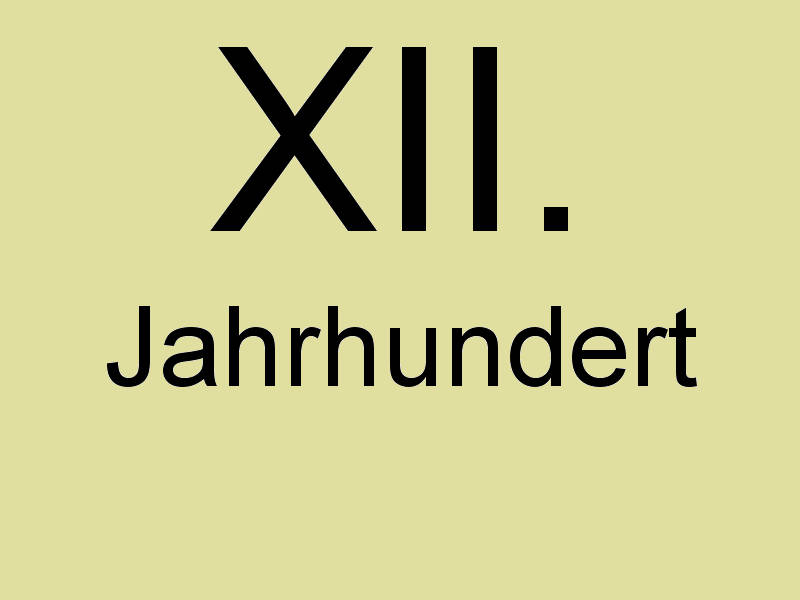 12. Jahrhundert