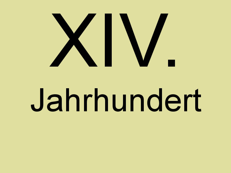 14. Jahrhundert