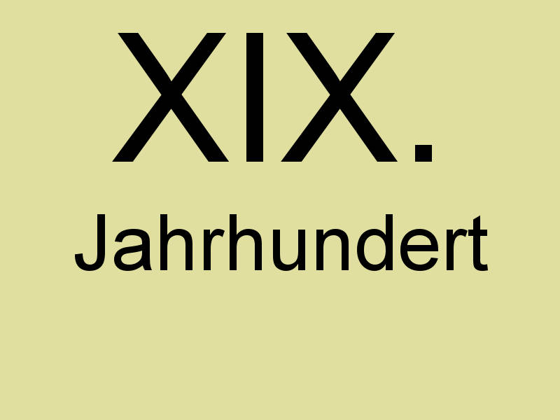 19. Jahrhundert