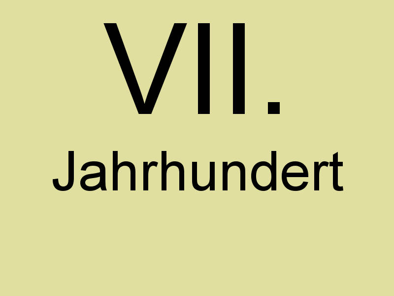 7. Jahrhundert