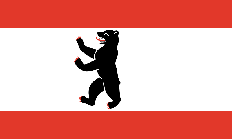 Flagge von Berlin