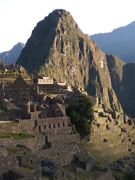 Ruinen der Inka-Stadt Machu-Picchu