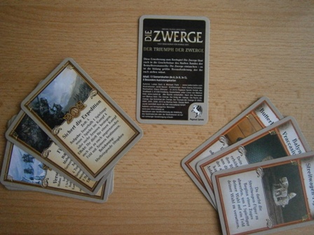 Zwerge 5-Szenario fürs Brettspiel