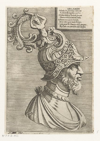 Orlando Furioso - Büsten-Druck