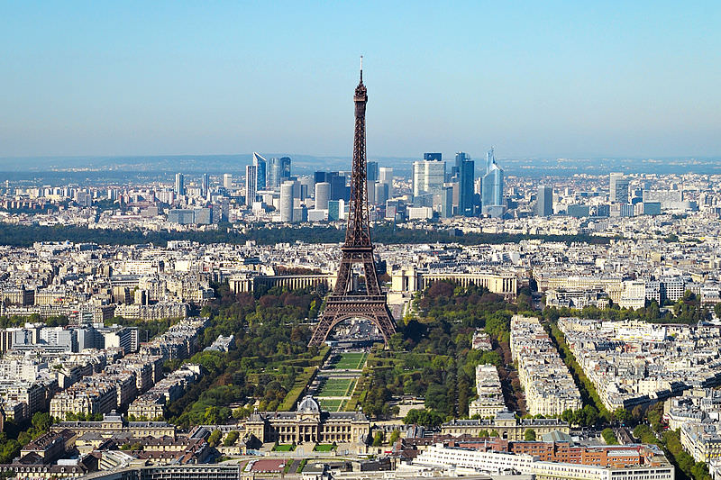 Paris mit Eiffelturm