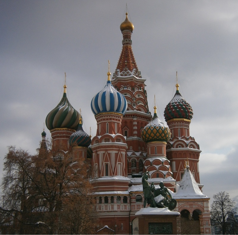 Russland, Moskau: Basiliuskathedrale