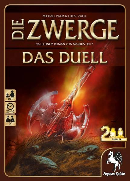 Die Zwerge: Das Duell. 2-Spieler Kartenspiel nach Markus Heitz' Zwerge-Romanen