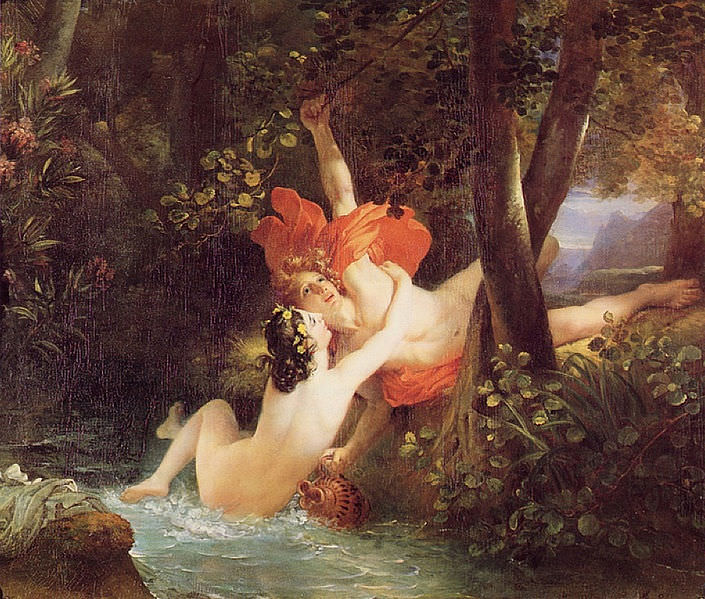 Erotische Fantasy - Hylas und die Nymphe