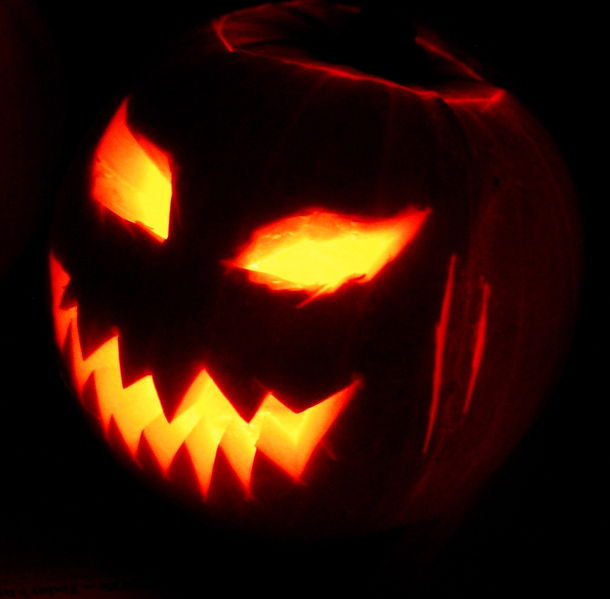 Ein Halloween-Kürbis, Jack O' Lantern