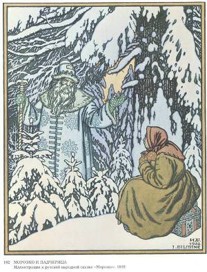 Djed Moros oder Väterchen Frost (Ivan Bilibin)