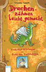 Buch-Cover, Cressida Cowell: Drachenzähmen leicht gemacht