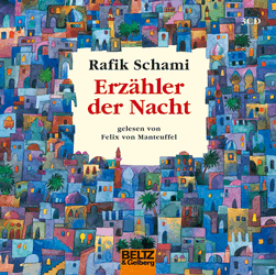 Buch-Cover, Rafik Schami: Erzähler der Nacht