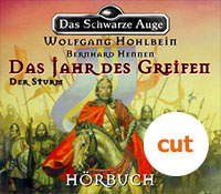 Buch-Cover, Bernhard Hennen: Das Jahr des Greifen. Der Sturm.