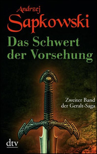 Buch-Cover, Andrzej Sapkowski: Das Schwert der Vorsehung