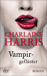 Buch-Cover, Charlaine Harris: Vampirgeflüster