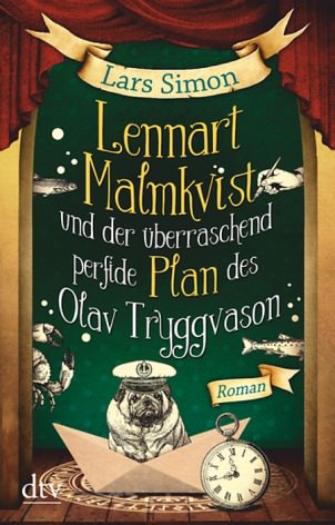 Buch-Cover, Lars Simon: Lennart Malmqvist und der überraschend perfide Plan des Olav Tryggvason