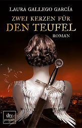 Buch-Cover, Laura Gallego  García: Zwei Kerzen für den Teufel