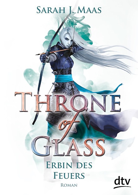 Buch-Cover, Sarah J. Maas: Throne of Glass - Erbin des Feuers