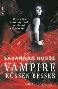 Buch-Cover, Savannah Russe: Vampire küssen besser