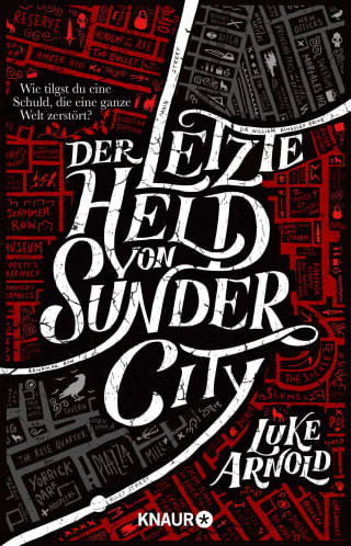 Buch-Cover, Luke Arnold: Der letzte Held von Sunder City