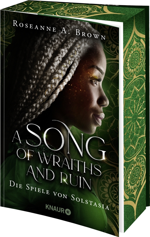 Buch-Cover, Roseanne A. Brown: A Song of Wraiths and Ruin. Die Spiele von Solstasia