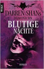 Buch-Cover, Darren Shan: Blutige Nächte