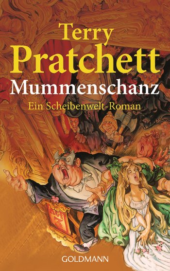 Buch-Cover, Terry Pratchett: Mummenschanz