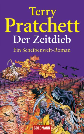 Buch-Cover, Terry Pratchett: Der Zeitdieb