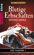 Buch-Cover, Steven Savile: Blutige Erbschaften