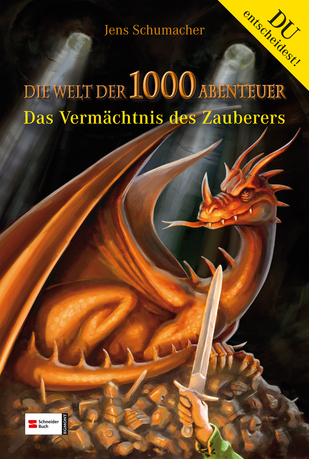 Buch-Cover, Jens Schumacher: Das Vermächtnis des Zauberers