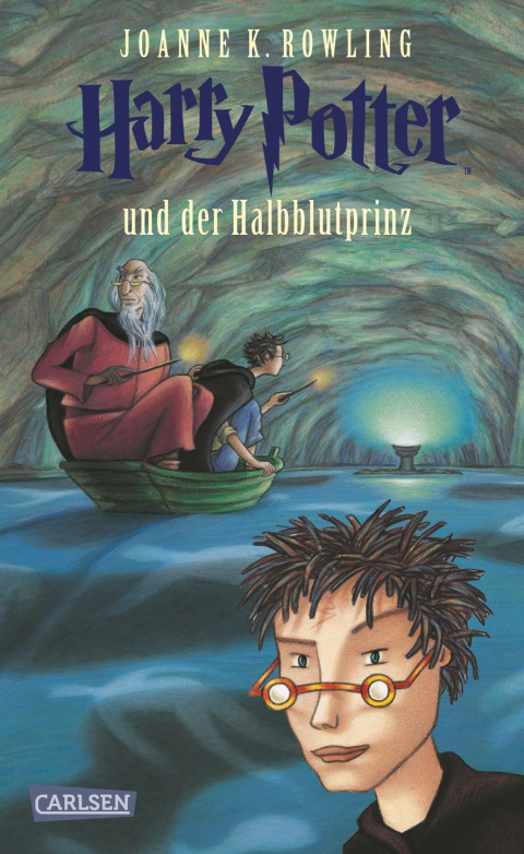 Buch-Cover, Joanne Kathleen Rowling: Harry Potter und der Halbblutprinz