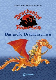 Buch-Cover, Derek Meister: Das große Drachenrennen