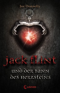 Buch-Cover, Joe Donnelly: Jack Flint und der Bann des Herzsteins