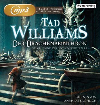 Buch-Cover, Tad Williams: Der Drachenbeinthron [Hörbuch]