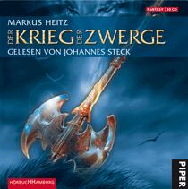 Buch-Cover, Markus Heitz: Der Krieg der Zwerge [Hörbuch]
