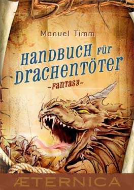 Buch-Cover, Manuel Timm: Handbuch für Drachentöter