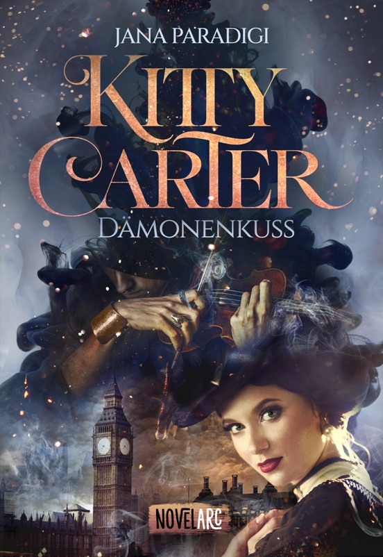 Buch-Cover, Jana Paradigi: Kitty Carter - Dämonenkuss
