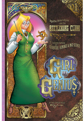 Buch-Cover, Phil Foglio: Girl Genius